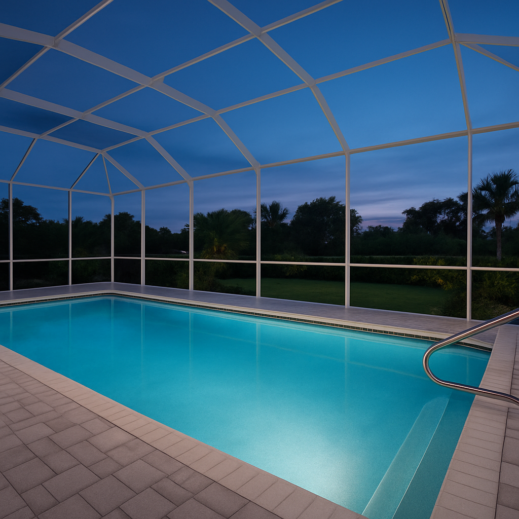 Brasilia fiberglass pool