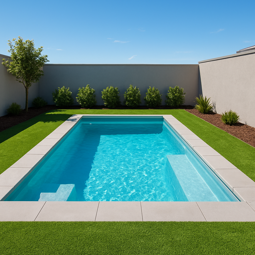 Neblina Beach fiberglass pool