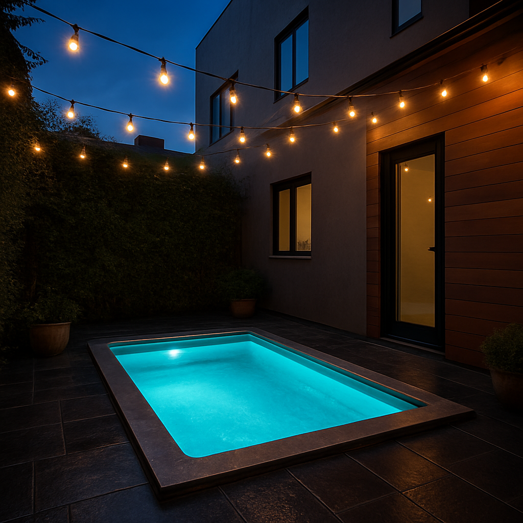 Neblina Grande fiberglass pool