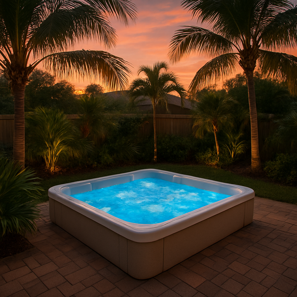 Natal fiberglass spa